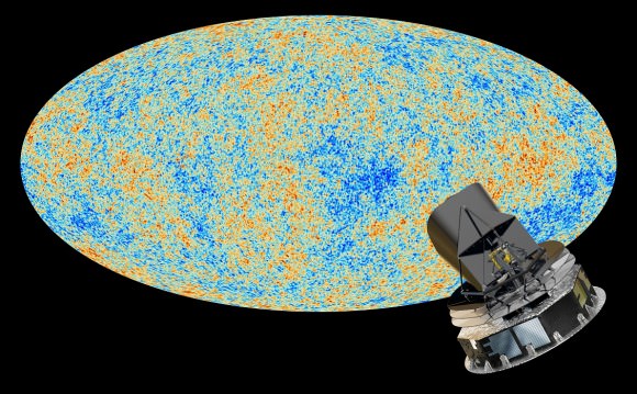 Космический микроволновый фон. Изображение: ESA