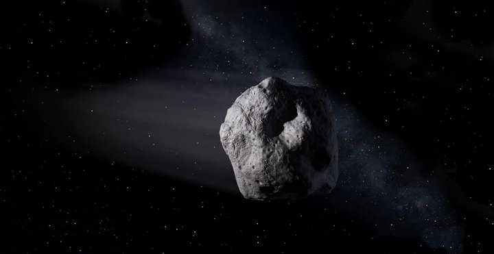 Околоземный объект в представлении художника. Изображение: NASA/JPL-Caltech