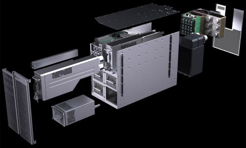 Строение суперкомпьютера CS-1