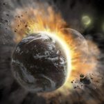 Астрономы стали свидетелями случая недавнего столкновения двух экзопланет