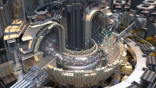 Схема реактора ITER