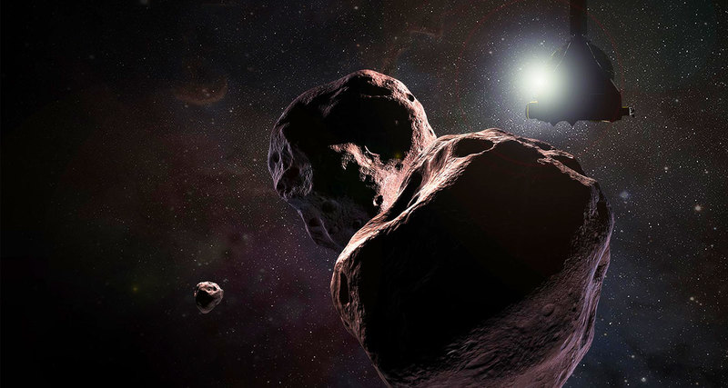НАСА обнаружило органику на астероиде Аррокот