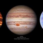Фантастические фотографии Юпитера в трех диапазонах световых волн